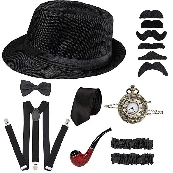 Men'S Accessories In The 1920S - طقم إكسسوارات رجالي على طراز غاتسبي