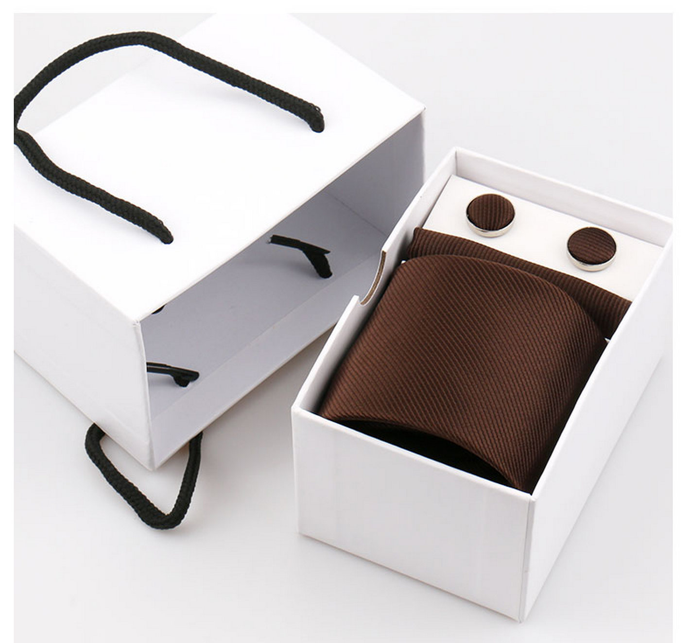 Neck Tie Set Box - طقم ربطة عنق أنيق للرجال 7.5