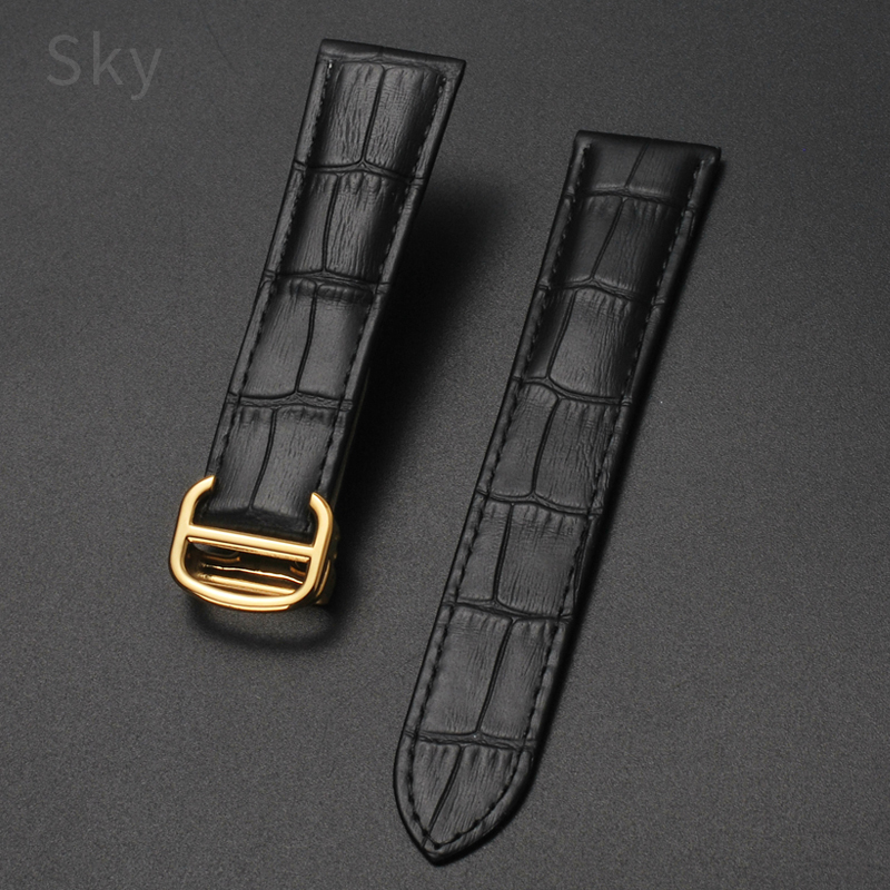 Men'S Accessories London - حزام ساعة من الجلد الطبيعي للرجال
