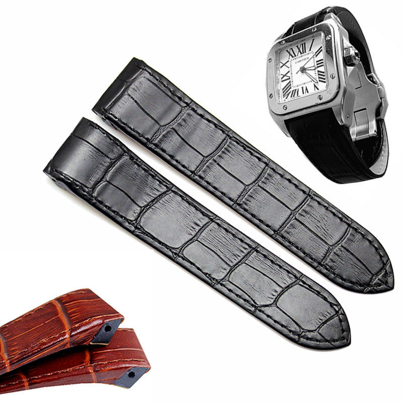 Men'S Accessories Cartier - اكسسوارات الساعات الفرقة حزام ساعة جلد