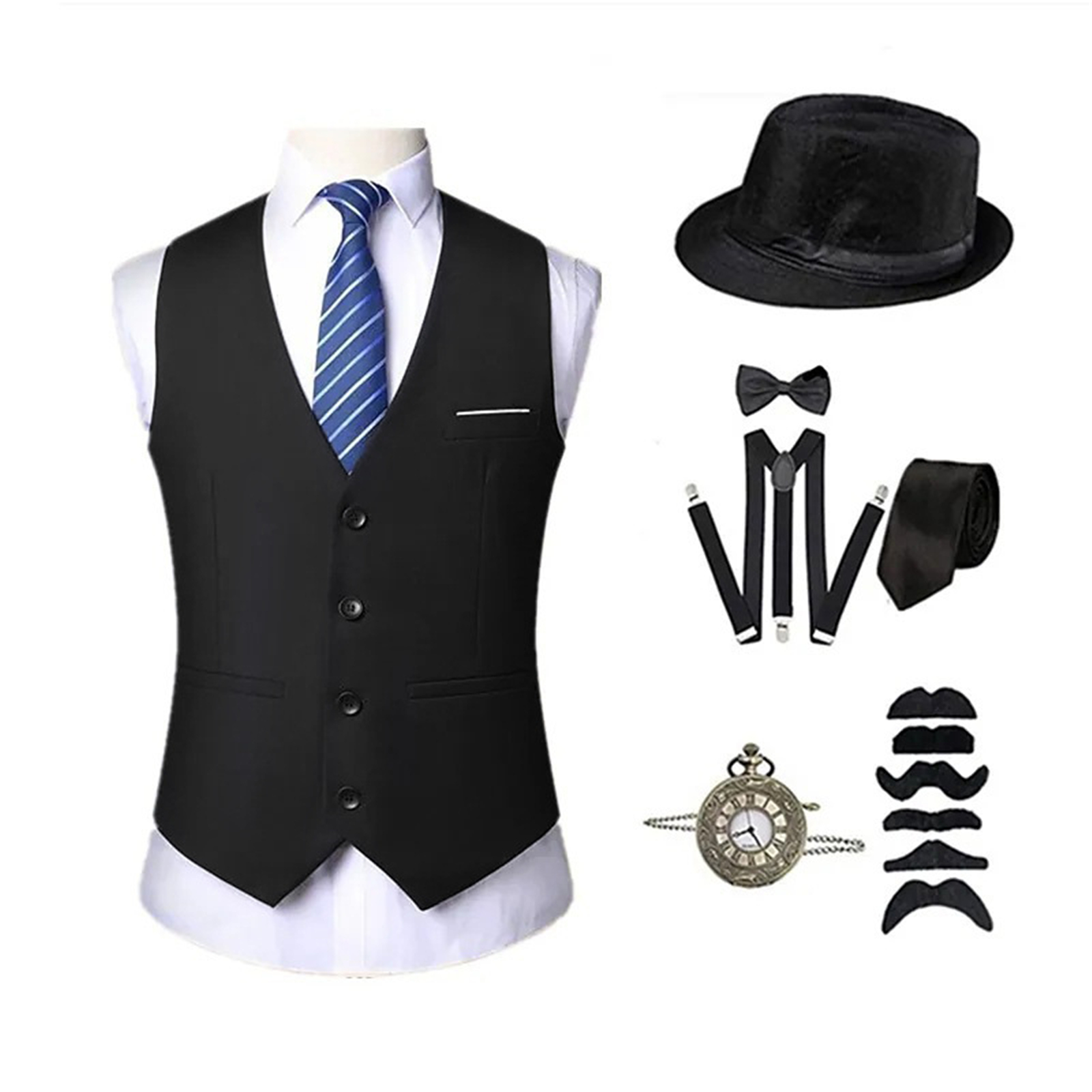 Men'S Accessories In The 1920S - زي رجالي من AwwwCos بتصميم عشرينيات