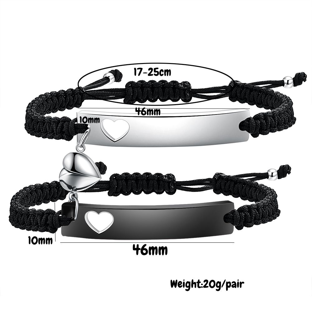 طقم أساور زوجية مخصصة من الفول - مراجعة Men Accessories All وسعره